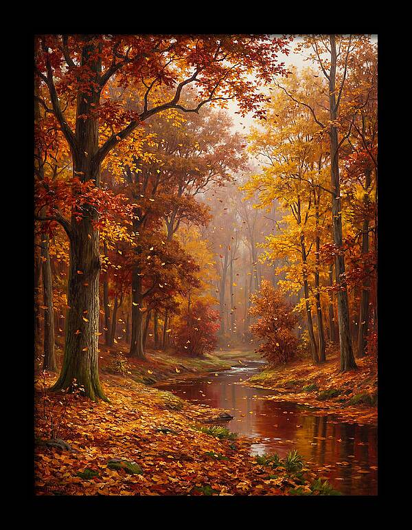 Autumn Serenity In The Forest