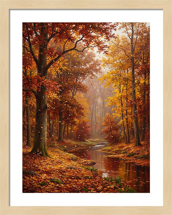 Autumn Serenity In The Forest