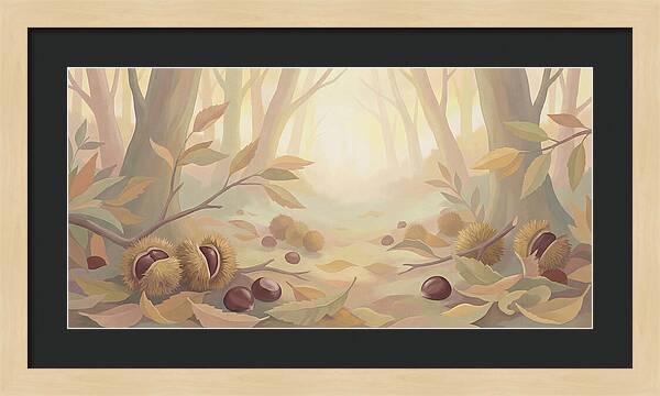 Autumn Serenity In The Forest