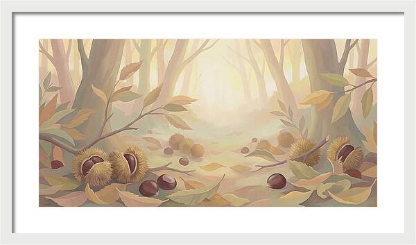 Autumn Serenity In The Forest