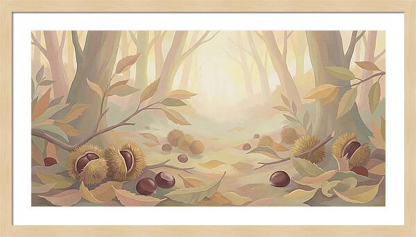 Autumn Serenity In The Forest