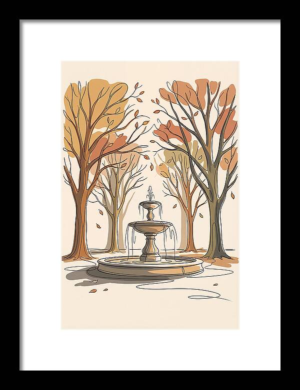 Autumn Serenity In The Garden