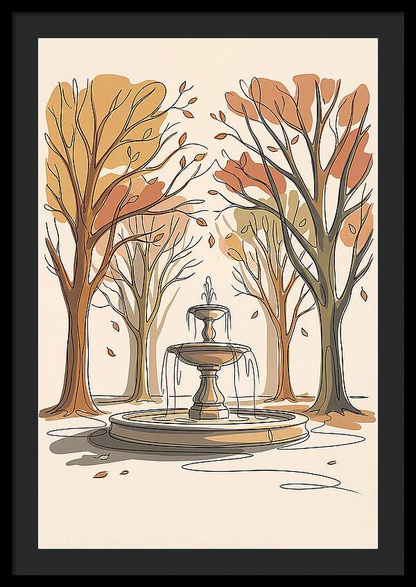 Autumn Serenity In The Garden