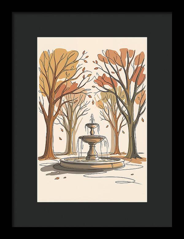 Autumn Serenity In The Garden