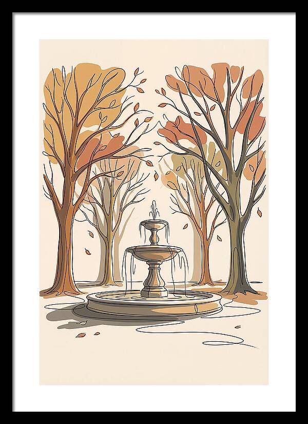 Autumn Serenity In The Garden
