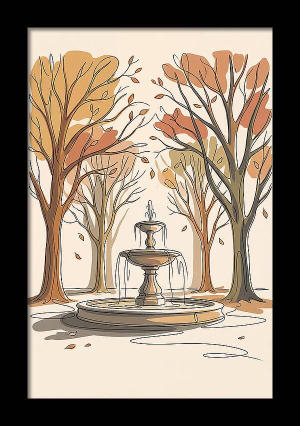 Autumn Serenity In The Garden