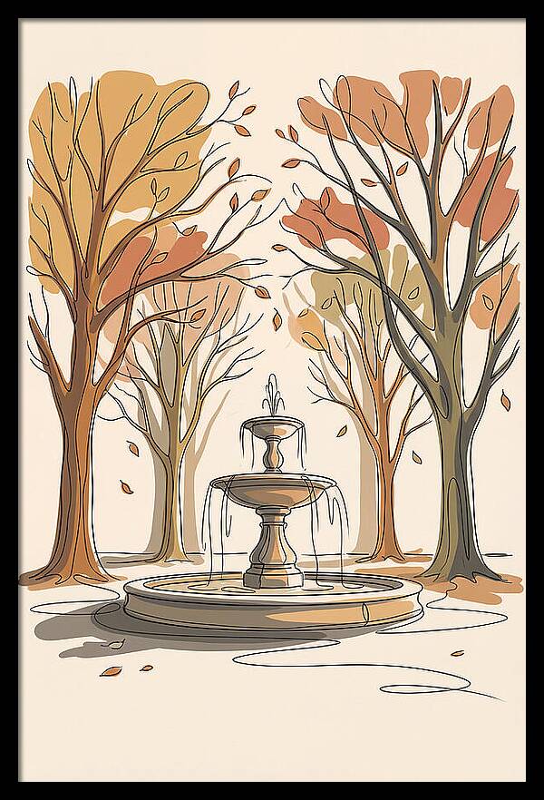 Autumn Serenity In The Garden