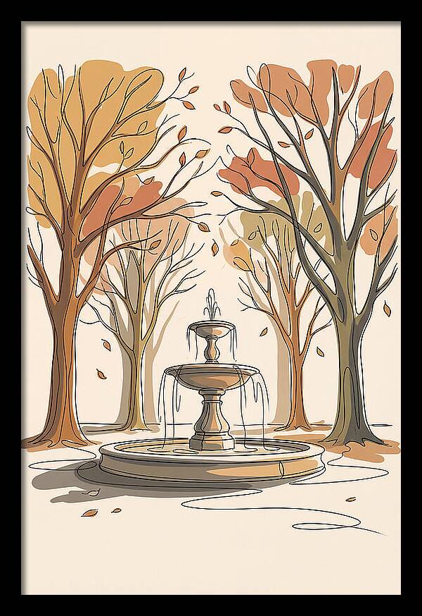 Autumn Serenity In The Garden