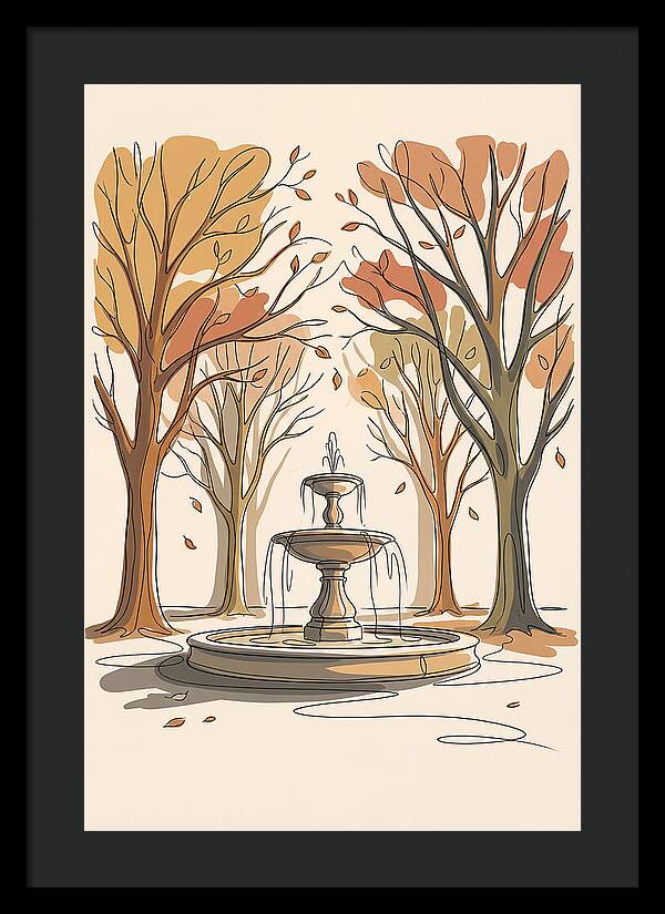 Autumn Serenity In The Garden