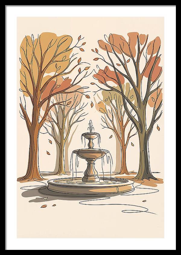 Autumn Serenity In The Garden