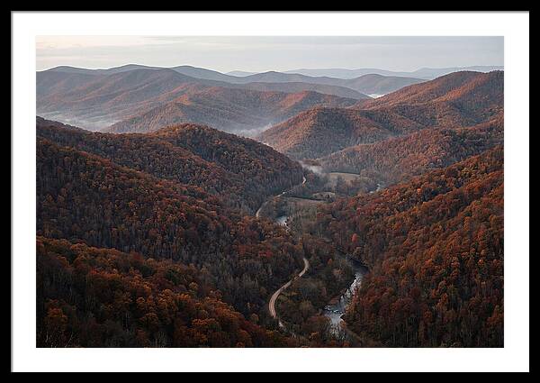 Autumn Serenity Over Shenandoah