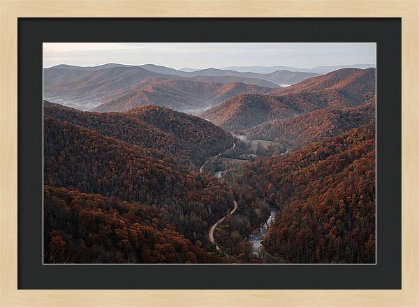 Autumn Serenity Over Shenandoah