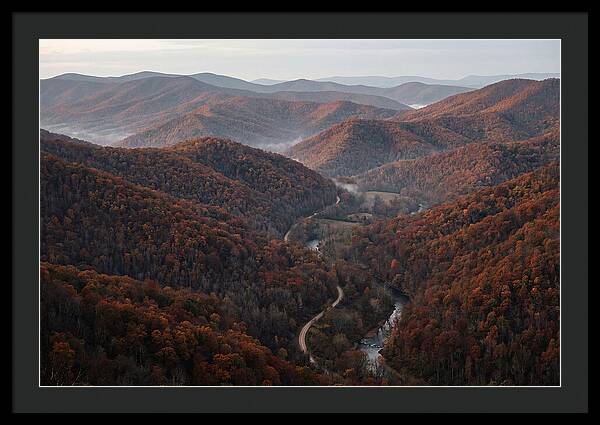 Autumn Serenity Over Shenandoah