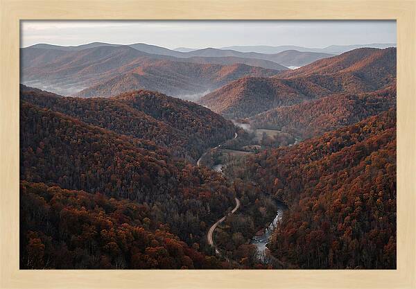 Autumn Serenity Over Shenandoah