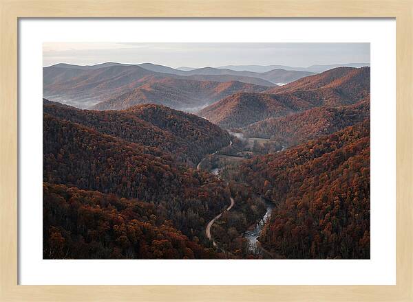 Autumn Serenity Over Shenandoah