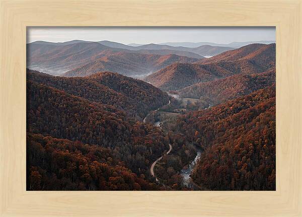 Autumn Serenity Over Shenandoah