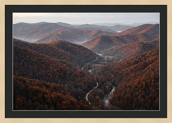 Autumn Serenity Over Shenandoah