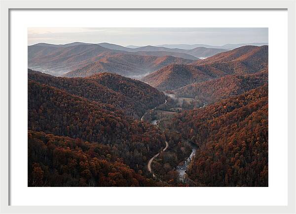 Autumn Serenity Over Shenandoah