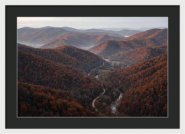 Autumn Serenity Over Shenandoah