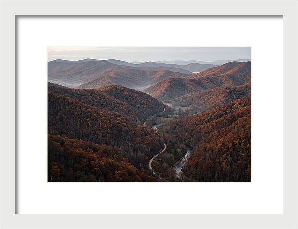 Autumn Serenity Over Shenandoah