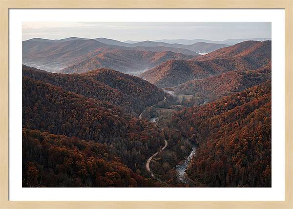 Autumn Serenity Over Shenandoah