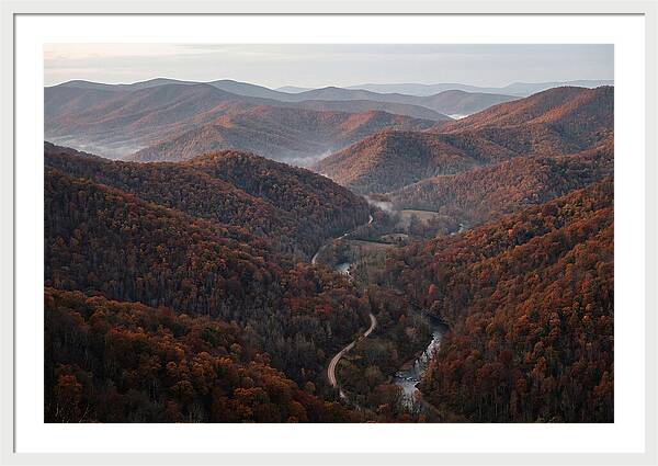 Autumn Serenity Over Shenandoah