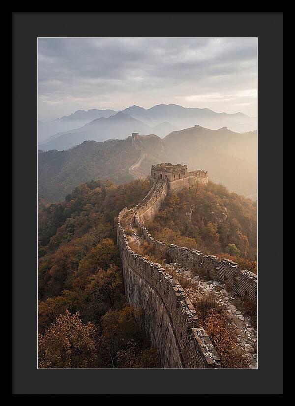Autumn Serenity Over The Great Wall