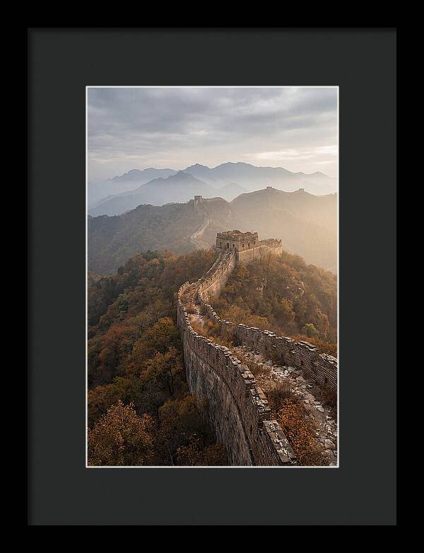 Autumn Serenity Over The Great Wall