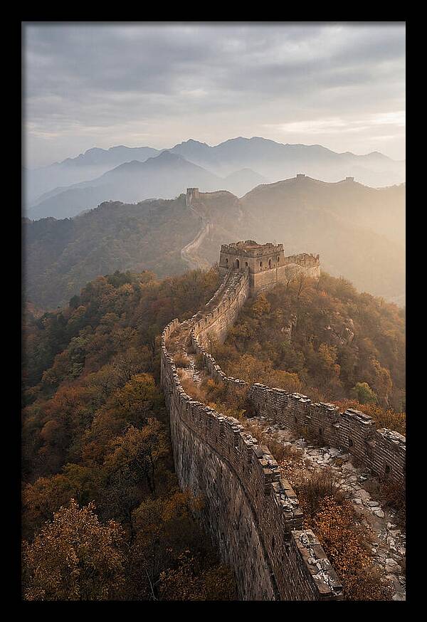 Autumn Serenity Over The Great Wall