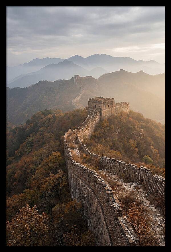 Autumn Serenity Over The Great Wall