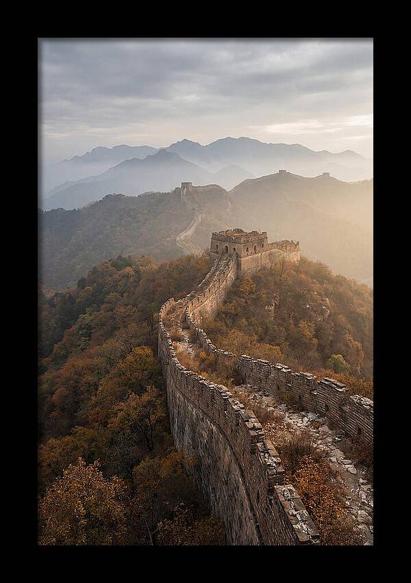 Autumn Serenity Over The Great Wall
