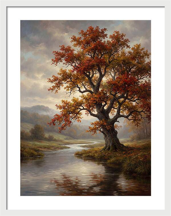 Autumn Serenity Reflected
