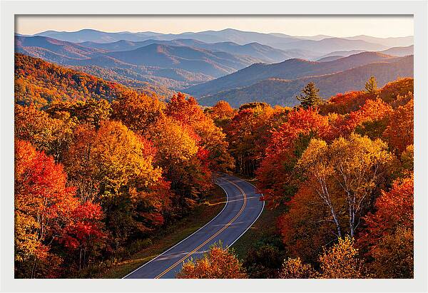 Autumn Splendor Along Blue Ridge Parkway
