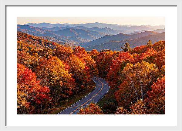 Autumn Splendor Along Blue Ridge Parkway