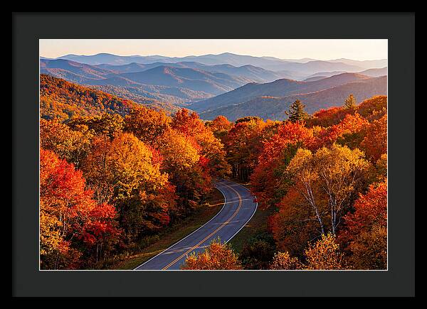 Autumn Splendor Along Blue Ridge Parkway