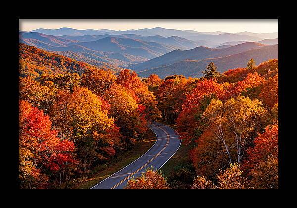 Autumn Splendor Along Blue Ridge Parkway