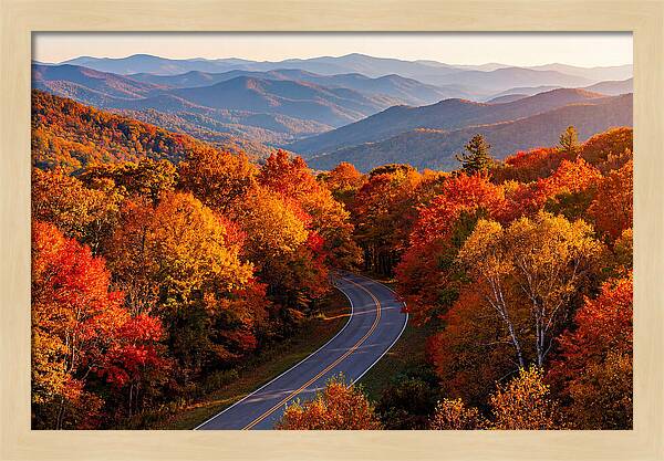 Autumn Splendor Along Blue Ridge Parkway