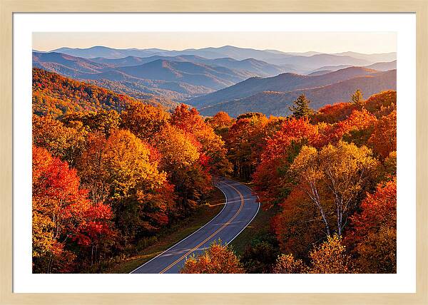 Autumn Splendor Along Blue Ridge Parkway