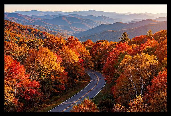 Autumn Splendor Along Blue Ridge Parkway