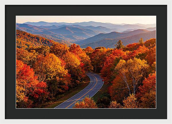 Autumn Splendor Along Blue Ridge Parkway