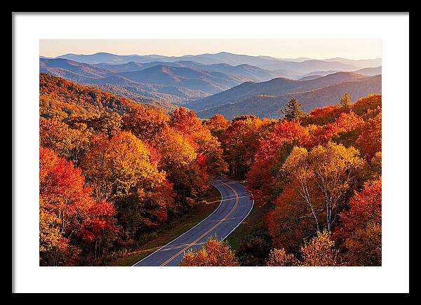 Autumn Splendor Along Blue Ridge Parkway