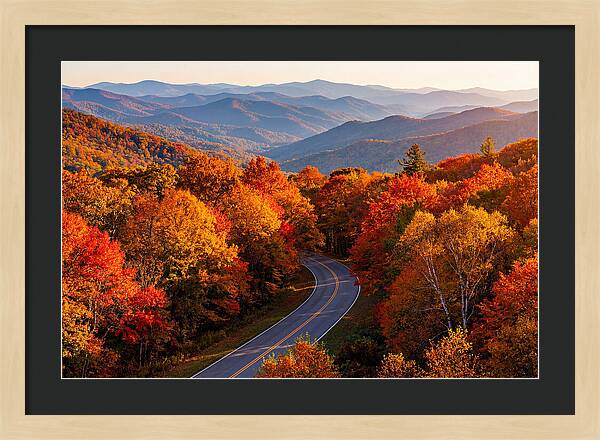 Autumn Splendor Along Blue Ridge Parkway