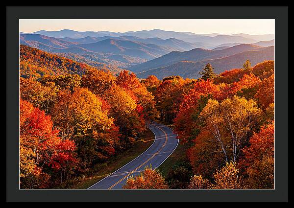 Autumn Splendor Along Blue Ridge Parkway