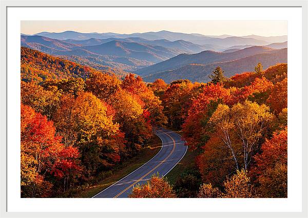 Autumn Splendor Along Blue Ridge Parkway