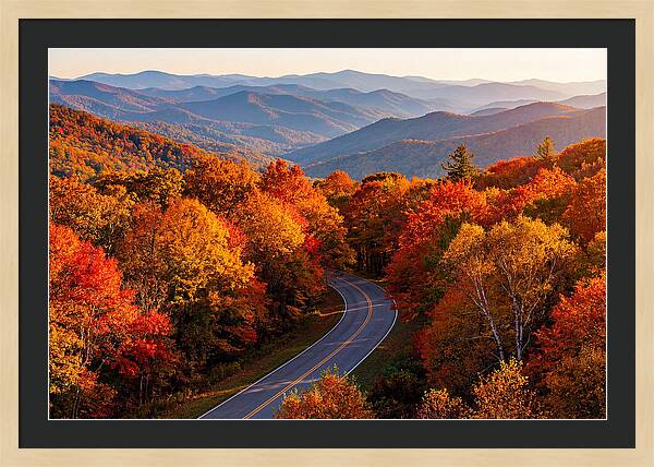 Autumn Splendor Along Blue Ridge Parkway