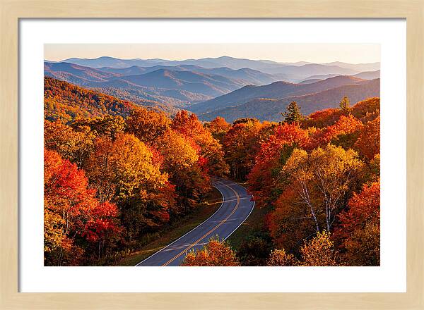 Autumn Splendor Along Blue Ridge Parkway