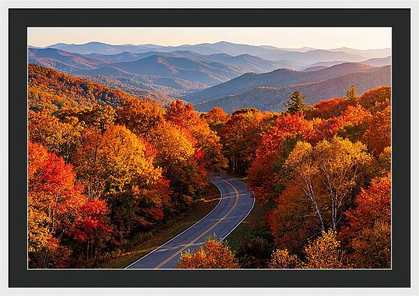 Autumn Splendor Along Blue Ridge Parkway