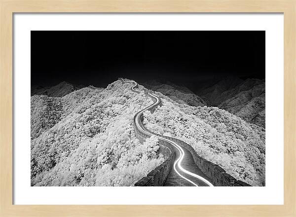 Autumn Tranquility Along The Great Wall