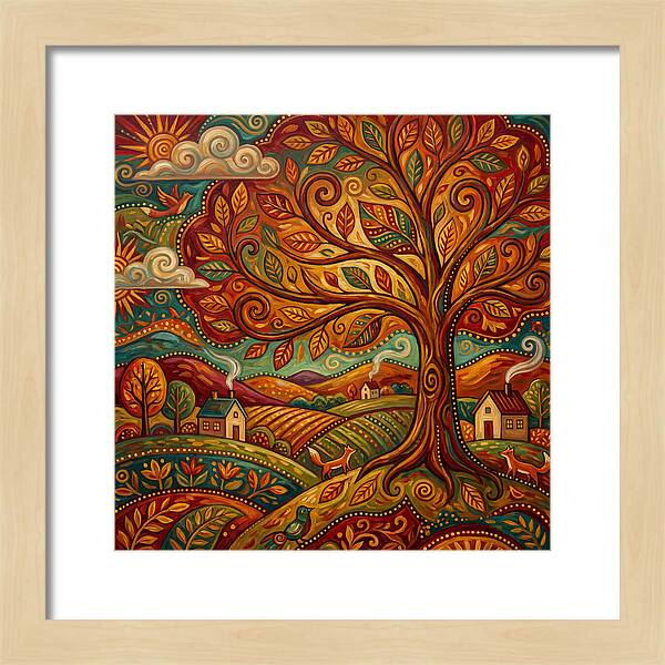 Autumn Tree Serenity