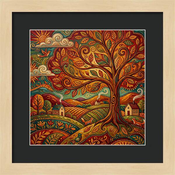 Autumn Tree Serenity